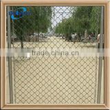 removable plastic coated square wire mesh chain link fence