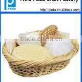 Luxury Bath Spa Gift Set in Wood Basket