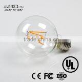 New Design Warm White 2200K E26/E27 Led Lamp 4W 6W 8W AC 110V 220V G80 Led Goble Lights Warm White 360 Degree Led Filament Bulb thumbnail-2