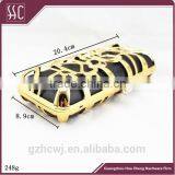 20.4*8.9cm Guangzhou Supply Shell Evening Clutch, Box Purse Clutch,hardware Clutch Bags thumbnail-1