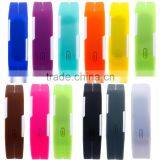 Free Sample Fashion Silicone Wrist Watch LED Wholesale /Promotional Touch Screen Watchband Watch thumbnail-5
