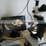 High Quality Trinocular Gemology Microscope With CCD Leica Head Latest Lighting System thumbnail-2