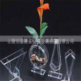 Acrylic Oval Vase Blue thumbnail-2