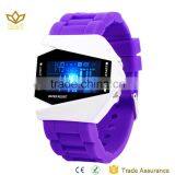 Wholesale Hardened Glass Watch Silicone Analog Bracelet Watch With CE Certification thumbnail-2