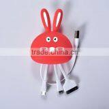 New Design Rabbit 4 in 1 USB Data Cable for Promotion thumbnail-2