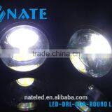 New Product Car Led Drl Cob Round Light thumbnail-6