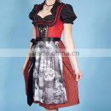 Bavarian Mini Dirndl , Dirndl Dress , Ladies Dirndl thumbnail-3
