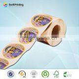 Customized Hot Sell Adhesive Cosmetic Printing Stickers