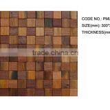 300x300mm Wood Mosaic Tiles (PML13)