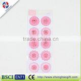 Custom Butterfly Shape Clearly Removable Transparent PVC Lable Sticker thumbnail-1