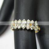 Real Yellow Gold Diamond Ring 18K 0.84cts 2.700 Grams thumbnail-2