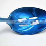 Non-stick TPR Handle Factory Price Titanize Kitchen Slotted Cooking Spoon thumbnail-6