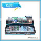 1:50 Die Cast Truck With Bulldozer thumbnail-1