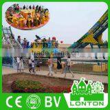 Big Park Equipment Exciting Thrill Game Rides With Track Flying UFO Price For Sale thumbnail-6