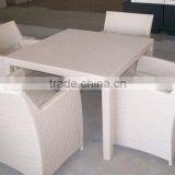 Rattan Dinning Table and Chair Set
