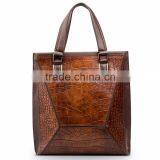 QIALINO New 2016 Vintage Leather Briefcase Leather Man Laptop Bag for Macbook Air/pro 12 13 thumbnail-1