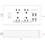 USB Surge Protector 4AC With 4 USB Power Socket thumbnail-2