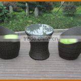 Classic Stacking Sofa Set Poly Rattan thumbnail-1