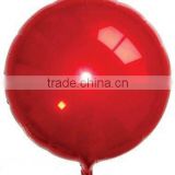 6inch Red Round shape HELIUM Foil Balloons , minimum 100 pcs
