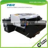 Top Selling A2 Size 8 Color 5760 * 2880 Dpi WER-D4880UV Small uv Printer