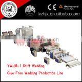 Hot Sale Nonwoven Glue Free Wadding and Stiff Wadding Line