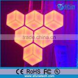 2017 Innovation Products Nightclub Decorative Disco Light 3d Led Honeycomb Panel