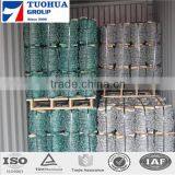 Galvanized Barbed Wire Chain Link Fence Top Barbed Wire thumbnail-2