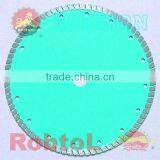 Turbo Small Diamond Cutting Blade for Long Life Cutting Hard Granite -- STAL thumbnail-1
