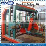 Chinese Sawmill-world Double Sawing Blades Circular Sawmill Angle Cutting Machine