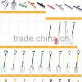 Metal Steel Leaf Garden Rake R109 thumbnail-2