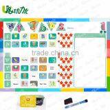 Daily Magnetic Calendar Printed White Board Planner for Refrigerator 17 Inch x 11 Inch thumbnail-3