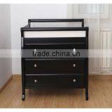 Walnut NZ Pine 3 Drawers Baby Change Table Dresser thumbnail-3