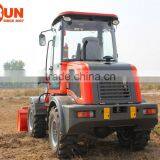 Everun Brand CE Approved Mini Front End Type 1.2 Ton Small Loader With Drum Folder thumbnail-6