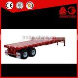 IOS Certification 40FT 45FT Flatbed Semi Trailer for Shopping thumbnail-6