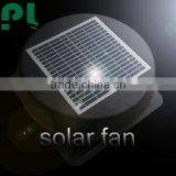 Solar vent 12 inch dc fan low price new type industrial solar attic roof ventilating fan