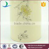 Modern Ceramic Flower Decal Storage Jars thumbnail-3