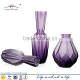 China Home Decor Wholesale Colored Glass Vase Vase Different Types of Arts and Crafts thumbnail-1