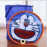 Lovely Cartoon Print Folding Pop up Laundry Hamper Collapsible Laundry Basket Foldable Storage Basket thumbnail-4