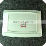 Bulk Stock White Style Oblong Shape Ceramic Plate For Dinner Restaurant Wholesale thumbnail-4