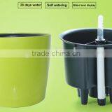 Cylinder Self Watering Planter Flower Pot Home Office Garden Water Level Indicator thumbnail-1