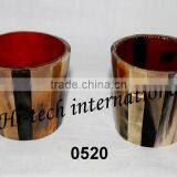Glass & Bone Votive Holder,Decorative Tea Lights thumbnail-1
