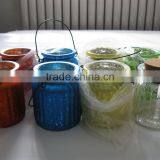 Colorful Glass Candle Holder thumbnail-3