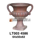 East Asia Special Large Rustic High Fired Planter For Wholesalers