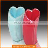 Home Decorations Fiberglass Wholesale Heart Shape Glass Vases thumbnail-1
