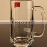 Custom Design 350ml Glass Beer Cup With Handle thumbnail-2