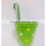 Zinc Hanging Basket Flower Planter thumbnail-1