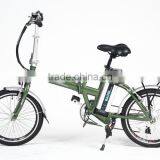 20 Inch Aluminum Frame Fast Lithium Battery Powered Electric Folding Bike thumbnail-2