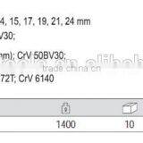 12pcs Car Repair Tool Set Wrench Set 1/2'' Drive CrV50BV30 Hand Tool thumbnail-2