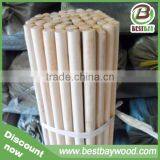 Made in China Wood Broom Stick With Italian Screw Export to Saudi Arabia thumbnail-3