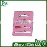4 pc Mini Beauty Manicure and Pedicure Set With Box thumbnail-1